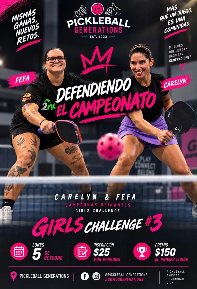 Pickelball Generations Girls #3