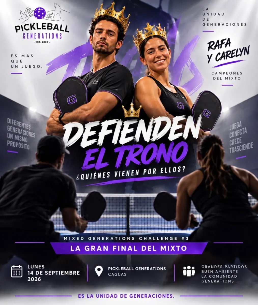Pickelball Generations Mixto Challenge #3