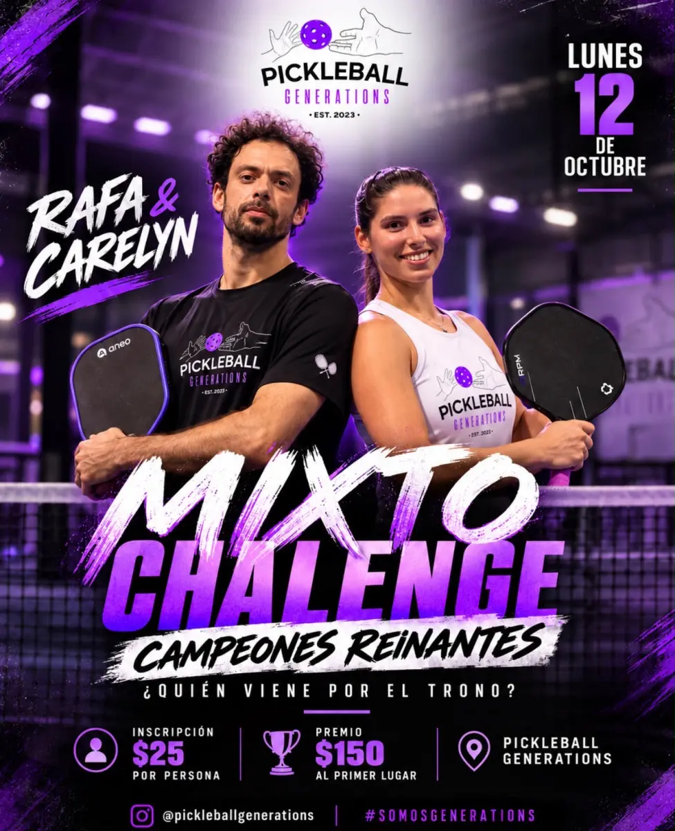 Pickelball Generations Mixto Challenge #5